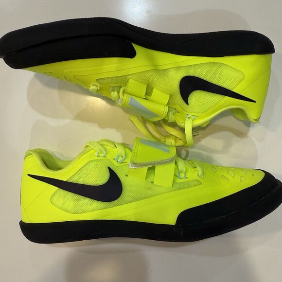 Men Sz 6 / Wmns sz 7.5 Nike Zoom SD 4 \'Volt Black\' Throwing Shoes DR9935-700 NEW main image 8